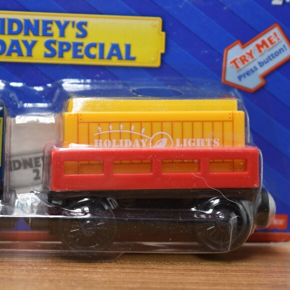 Sidney's Holiday Special Thomas & Friends Wooden Railway Engine Train Sealed New - Picture 5 of 12